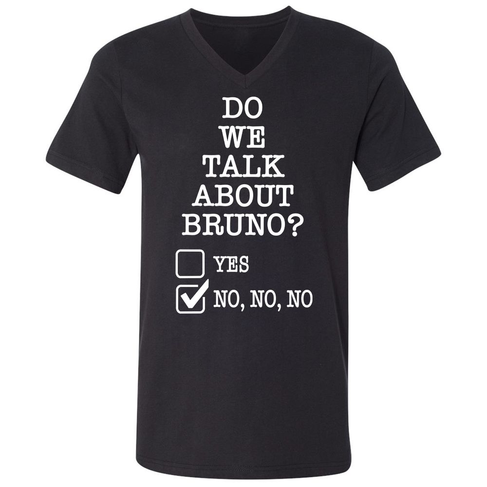 Unisex V-Neck T-Shirt - Black - Black - 1