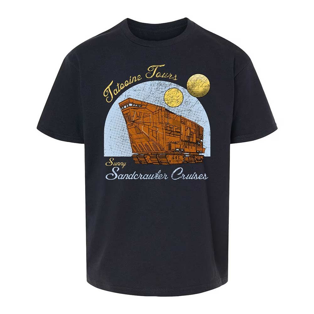 Kids T-Shirt - X9UVFXZB - Black - 1