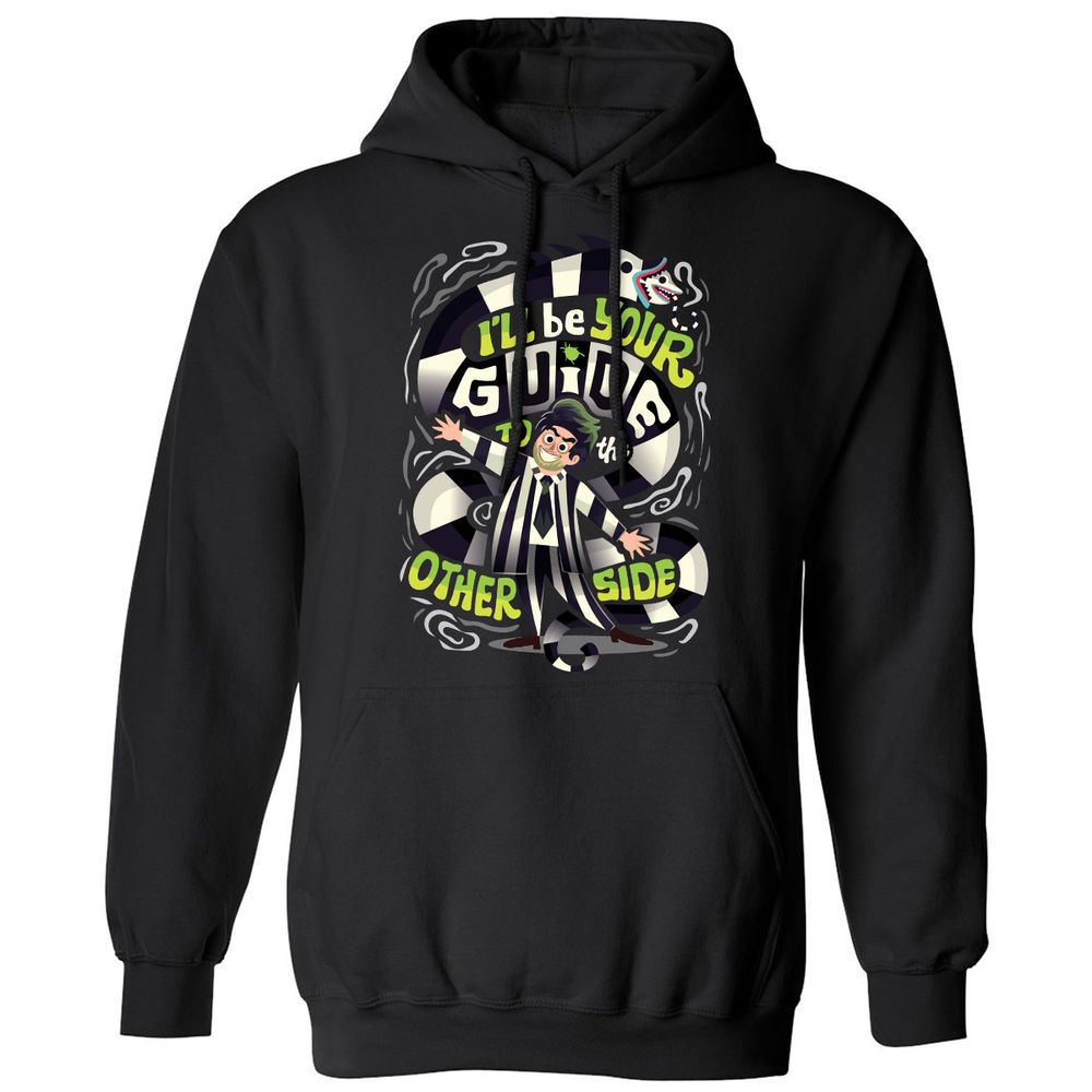 Classic Unisex Hoodie - J2BLKQ68 - Black - 1