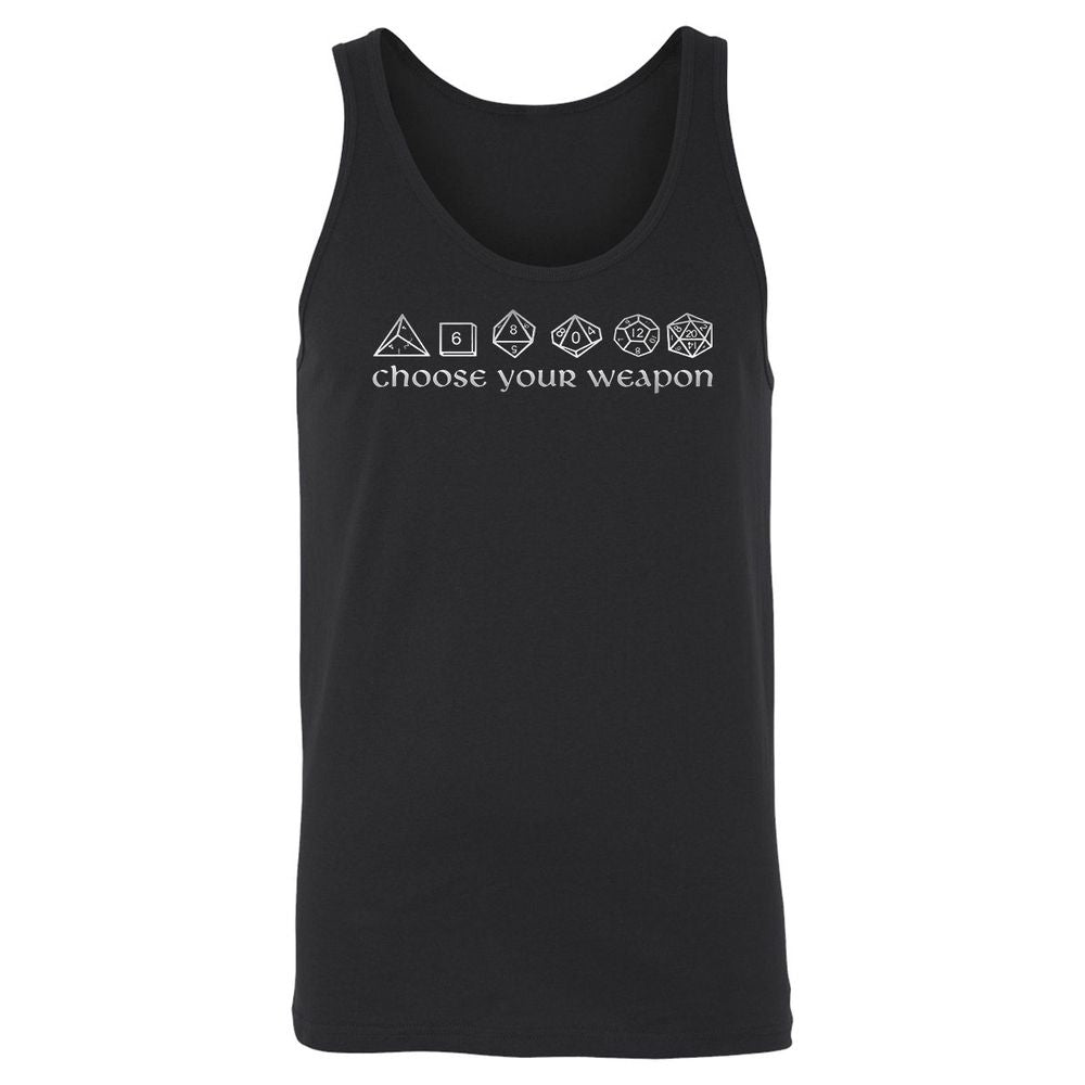 Unisex Jersey Tank - H2QSN9H3 - Black - 1