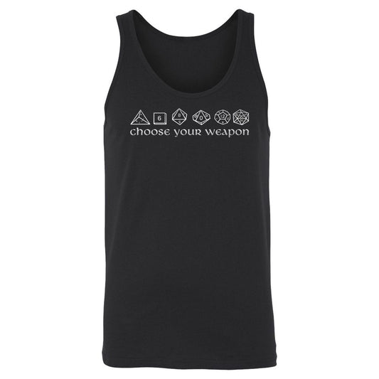Unisex Jersey Tank - H2QSN9H3 - Black - 1