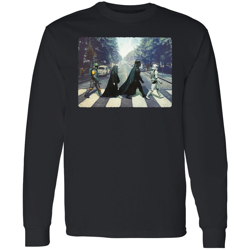 Long Sleeve T-Shirt - W9ACKSCW - Black - 1