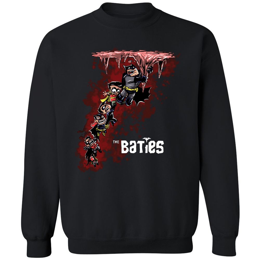 Classic Unisex Sweatshirt - QM5EYBC3 - Black - 1