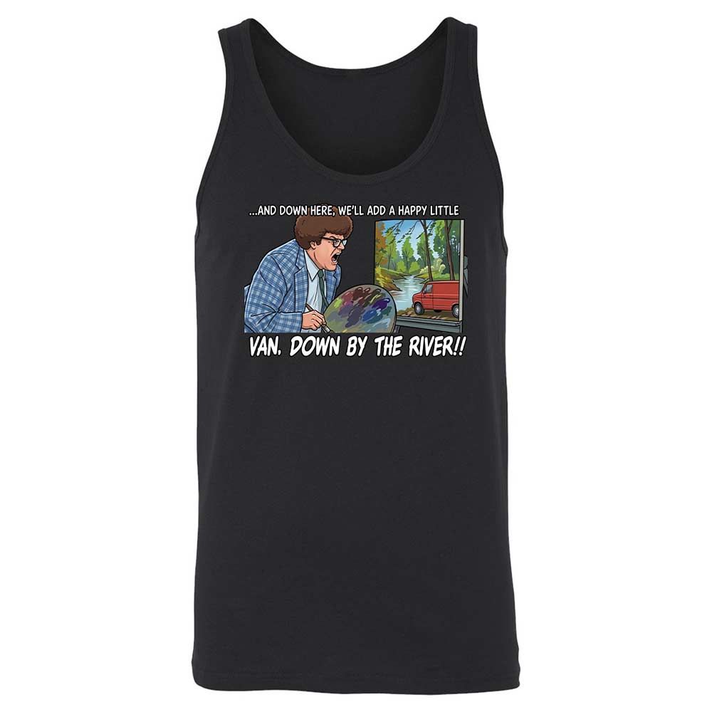 Unisex Jersey Tank - 17MTH6CF - Black - 1