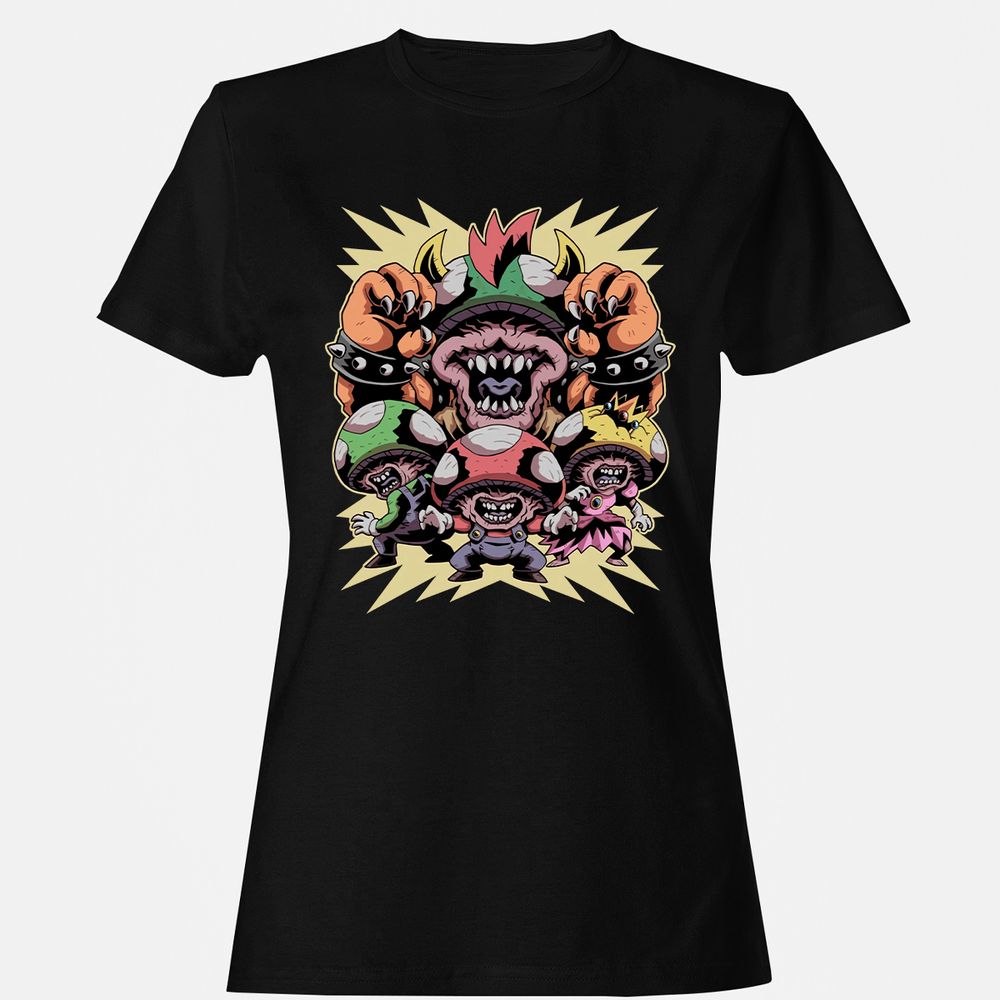 Women's T-Shirt - QN4ZDWRX - Black - 1