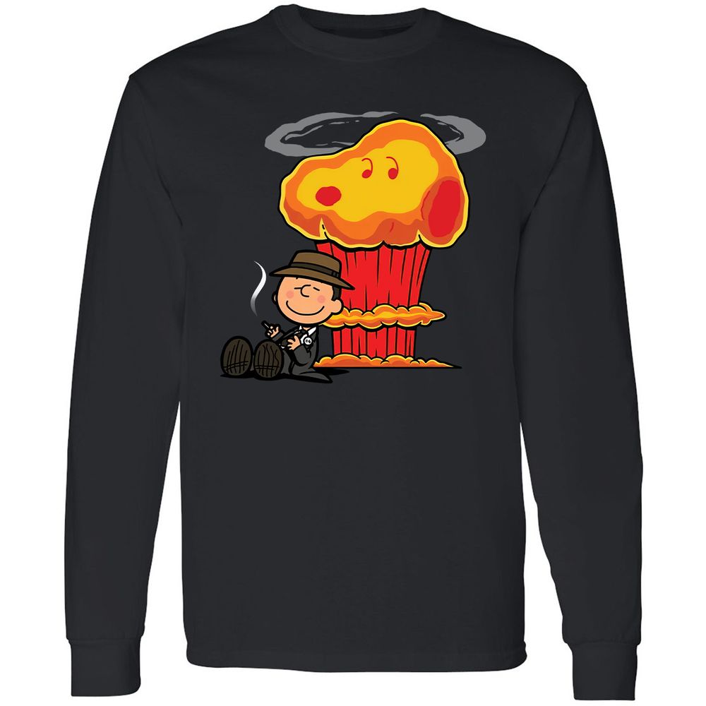 Long Sleeve T-Shirt - 3CUQQ5U8 - Black - 1