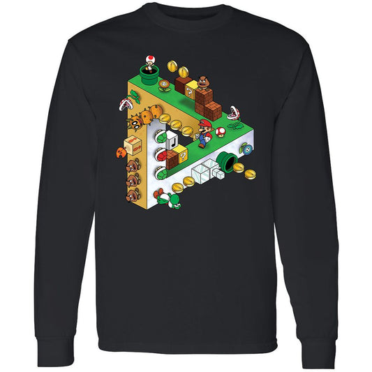Long Sleeve T-Shirt - 5QC3UQ9H - Black - 1