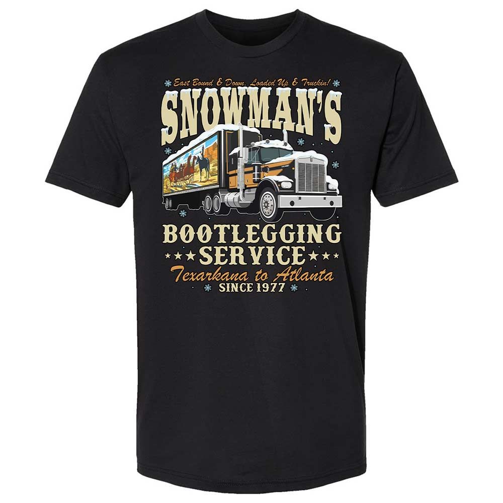 Snowman's Bootlegging Service - Black - 1