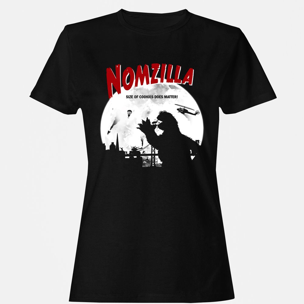Women's T-Shirt - QUMG9EGB - Black - 1