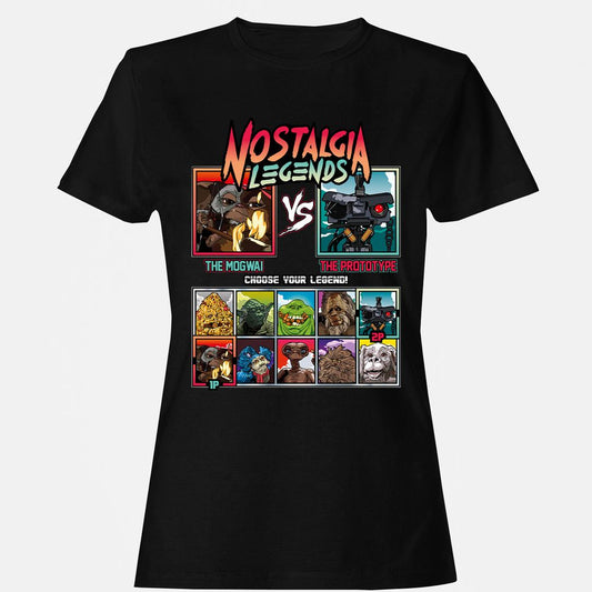 Women's T-Shirt - V3GQMPZ9 - Black - 1