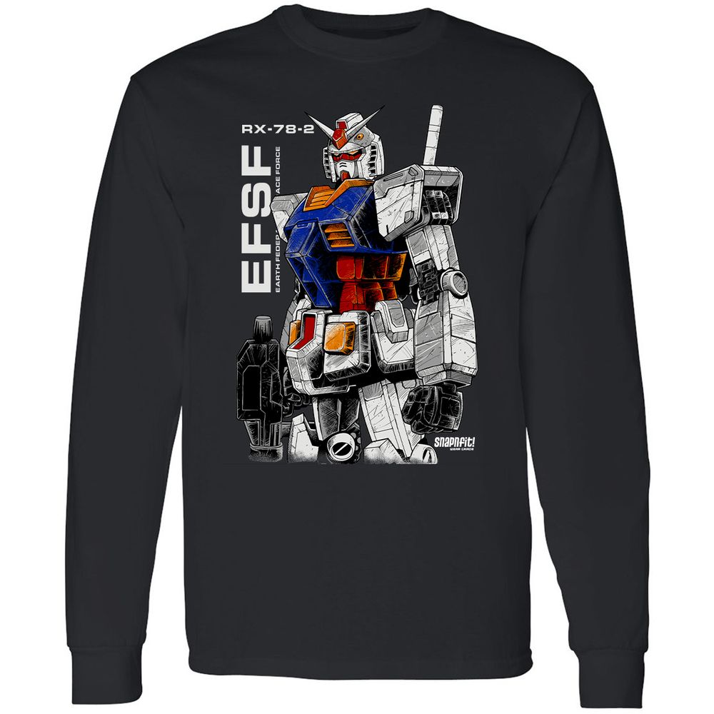 Long Sleeve T-Shirt - T2174R28 - Black - 1