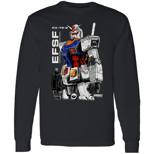 Long Sleeve T-Shirt - T2174R28 - Black - 1