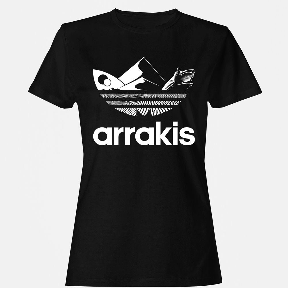 Women's T-Shirt - EDQPJUFN - Black - 1