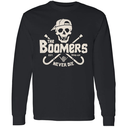 Long Sleeve T-Shirt - ZM41FQC4 - Black - 1