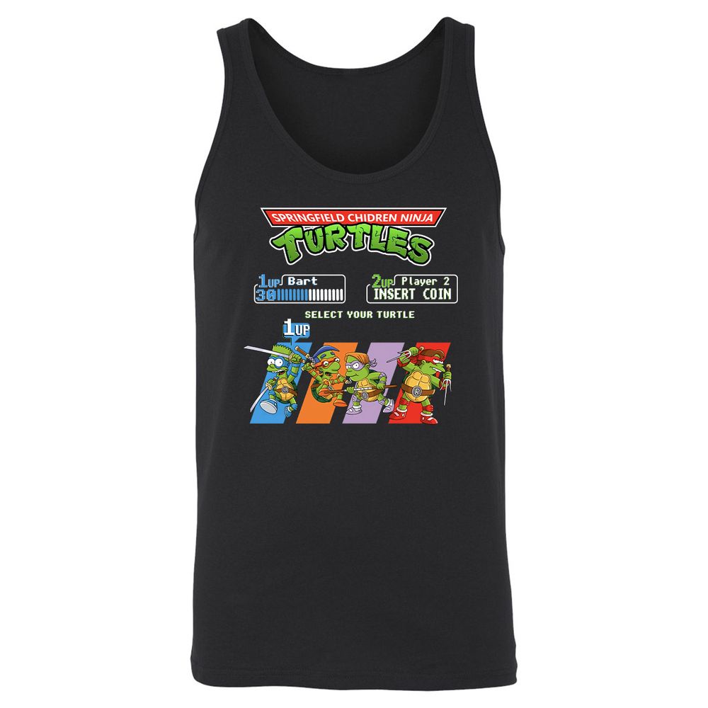 Unisex Jersey Tank - JLTPBVNR - Black - 1