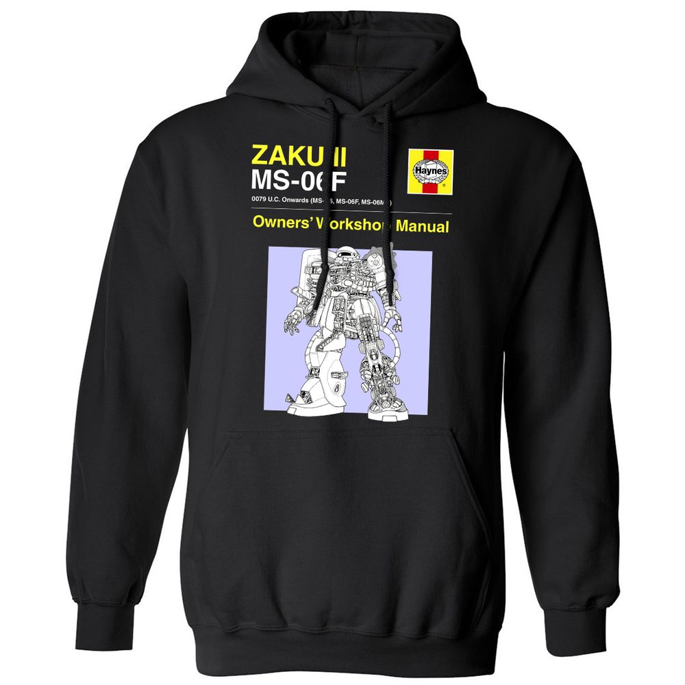 Classic Unisex Hoodie - ZQE46RCY - Black - 1