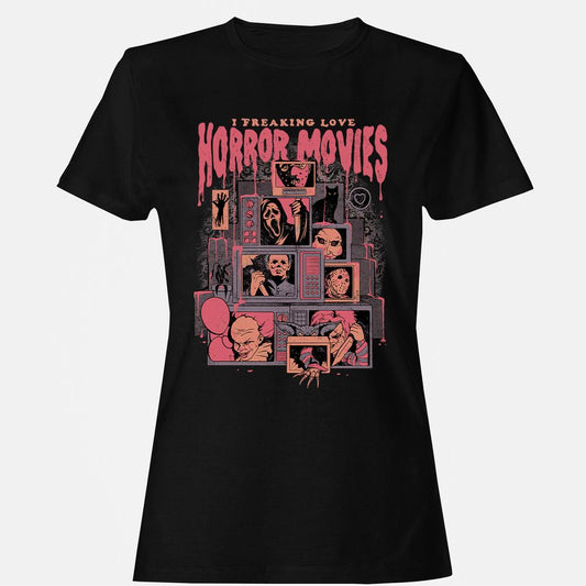 Women's T-Shirt - LBTGEXLF - Black - 1