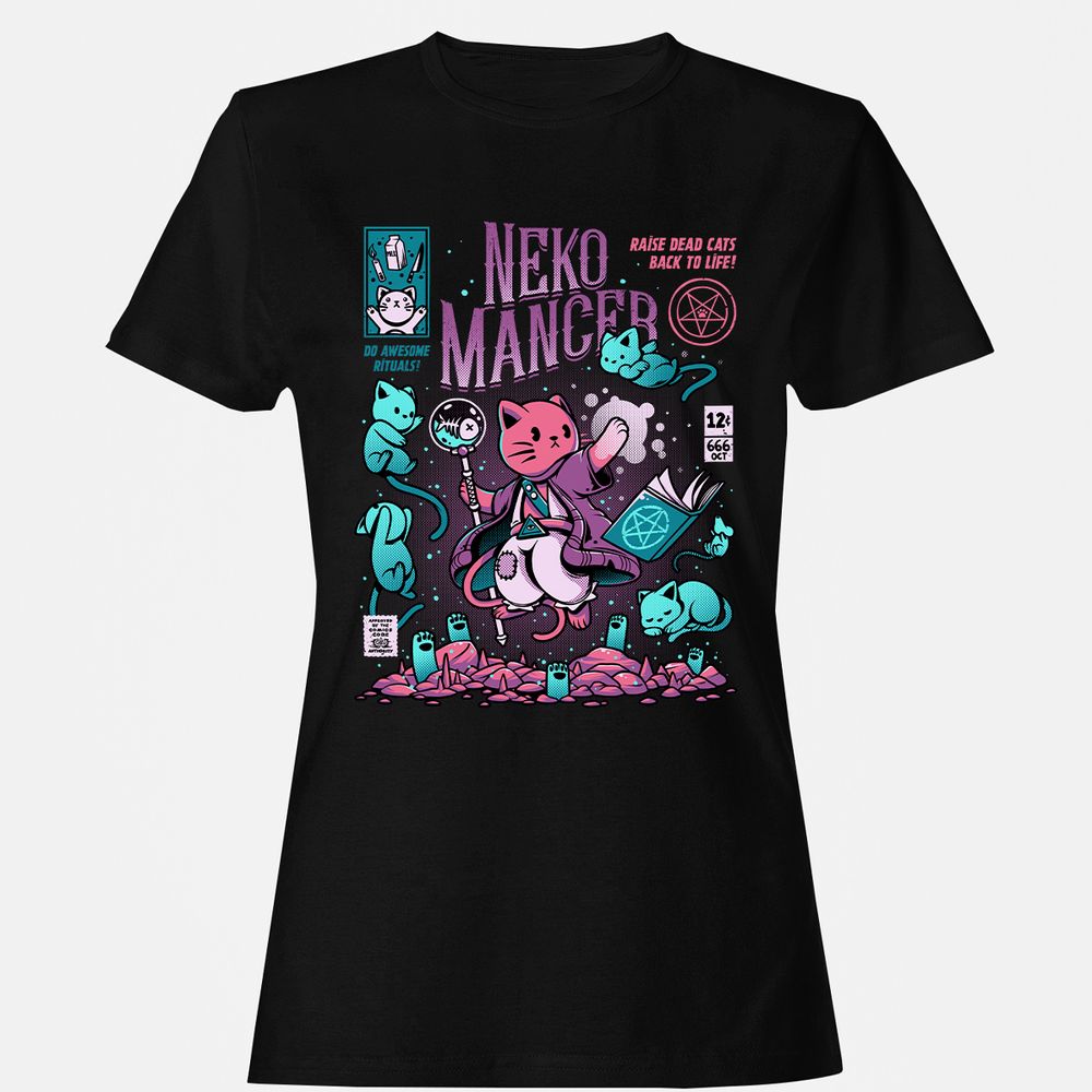 Women's T-Shirt - 8SHM7WXF - Black - 1