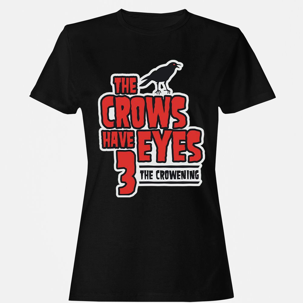 Women's T-Shirt - AZW51EG8 - Black - 1