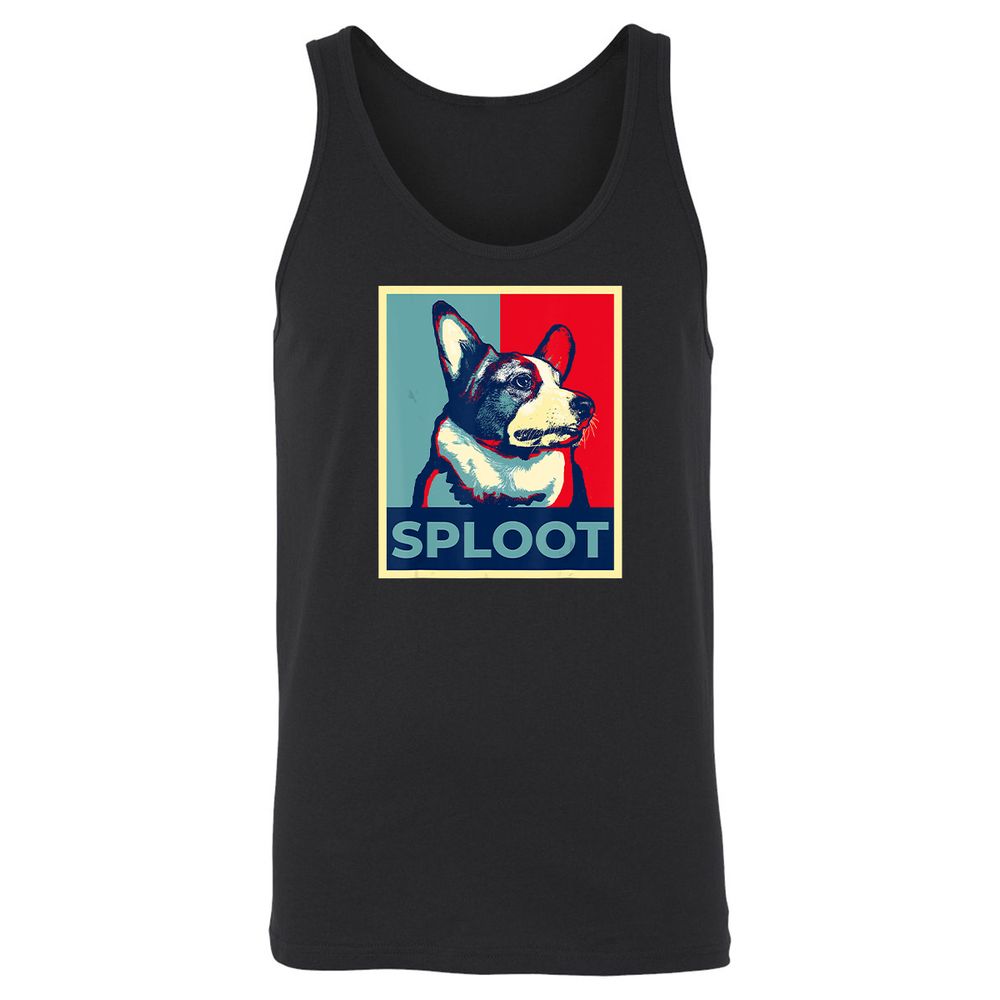 Unisex Jersey Tank - 8TGEGFZT - Black - 1