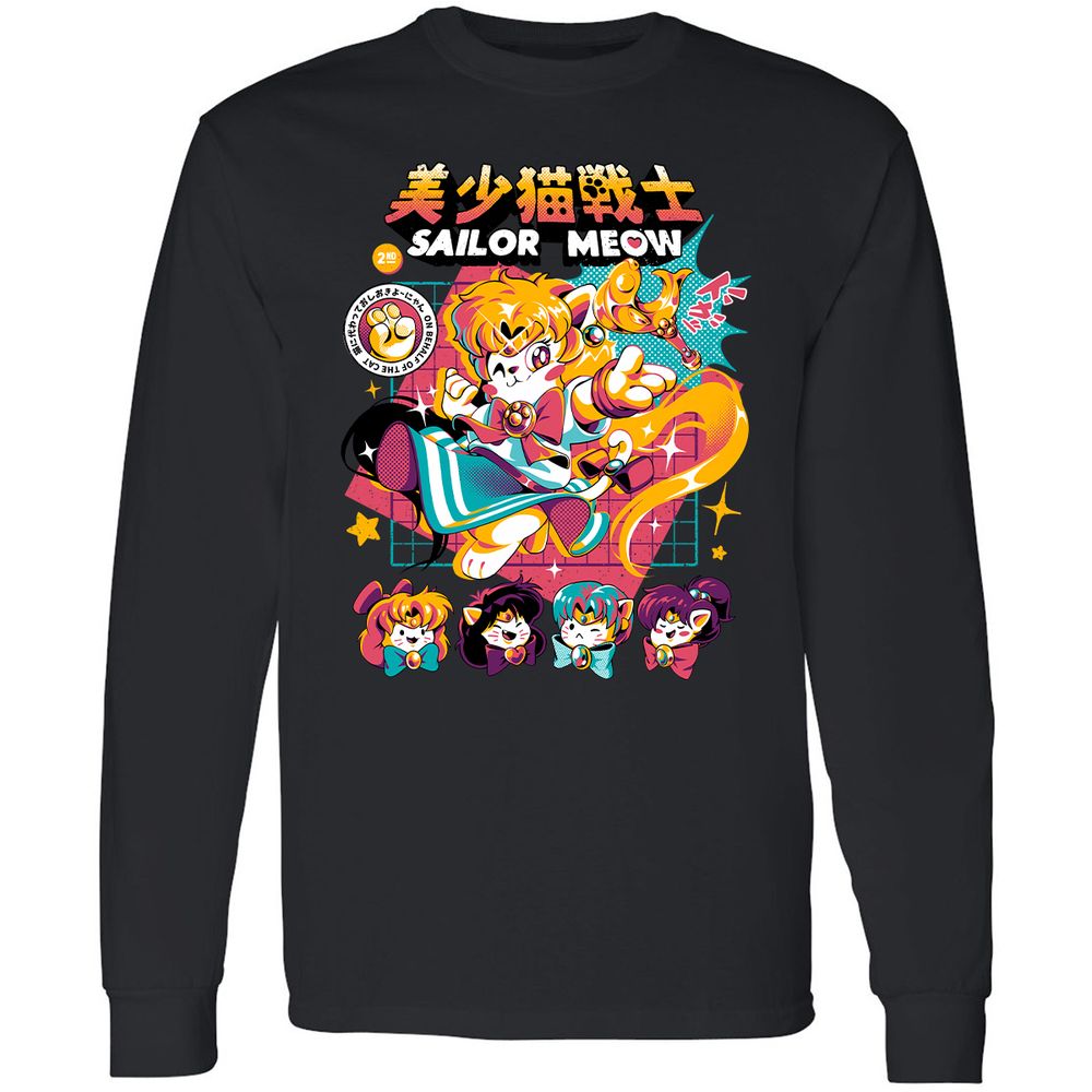 Long Sleeve T-Shirt - 3NFUD4CA - Black - 1