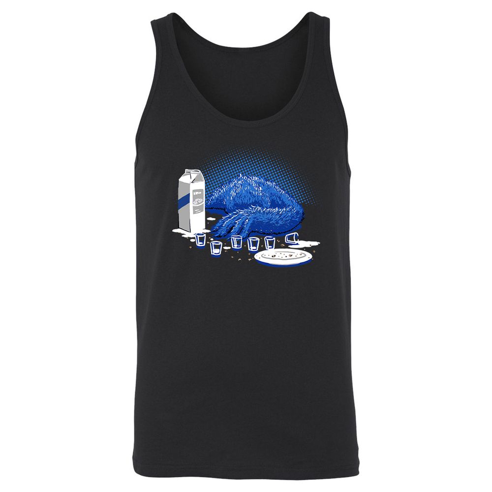 Unisex Jersey Tank - Q2FDCZ5G - Black - 1