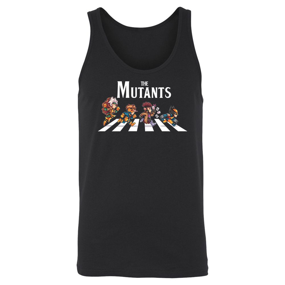 Unisex Jersey Tank - ANES3DZS - Black - 1