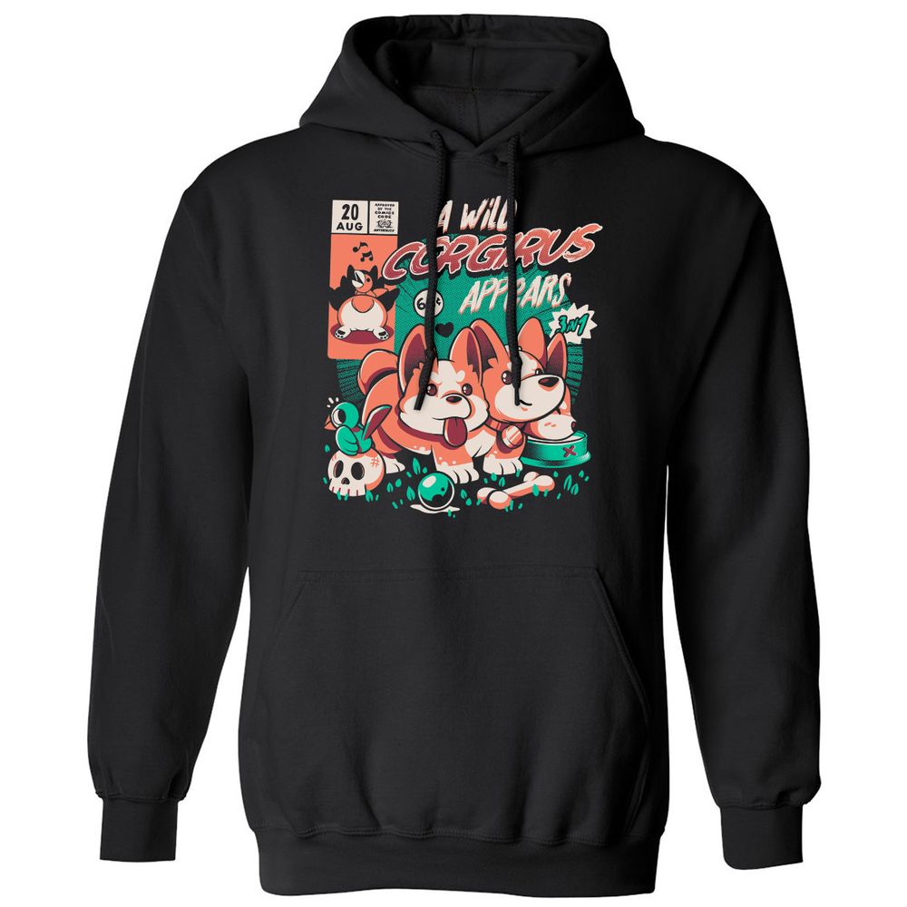 Classic Unisex Hoodie - UUYA156A - Black - 1