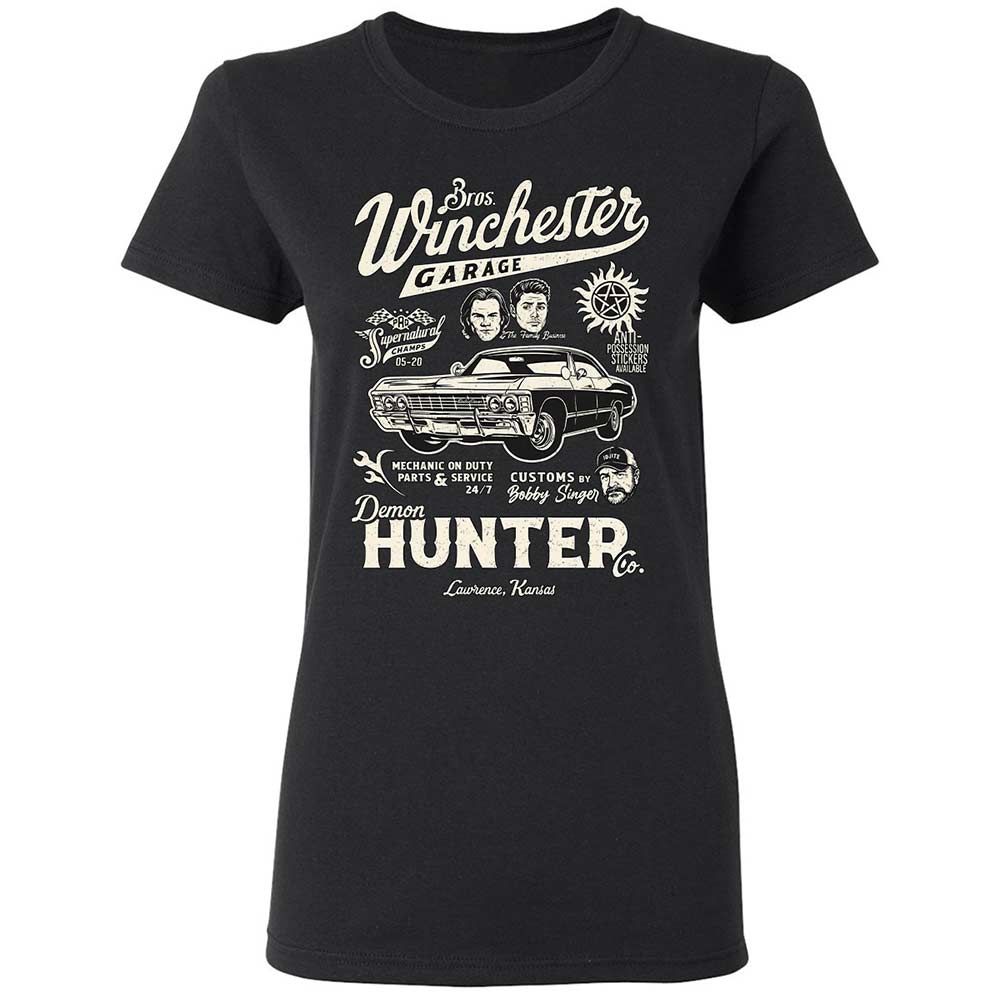 Women's T-Shirt - P15HFVAS - Black - 1