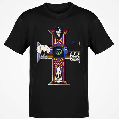 Classic Unisex T-Shirt - 3BE8D4NP - Black - 1