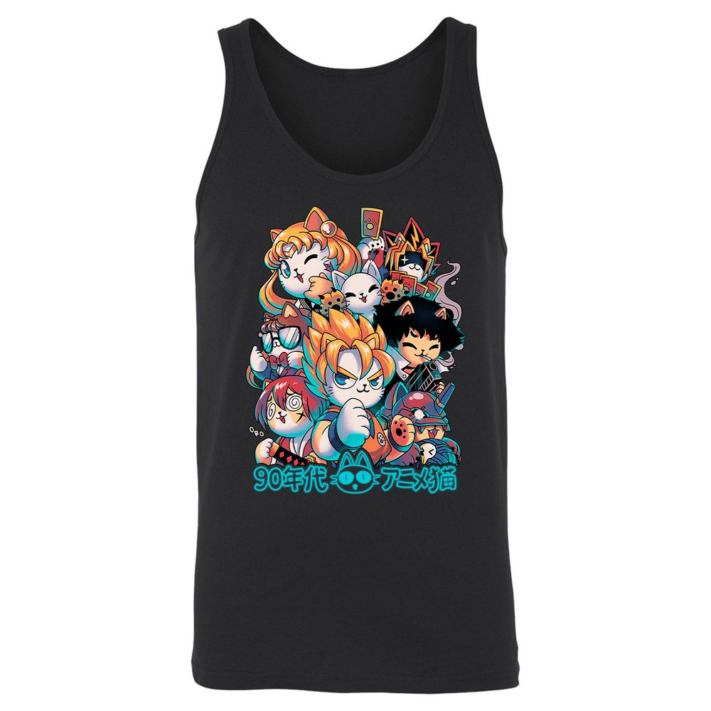 Unisex Jersey Tank - RF6XEQ45 - Black - 1