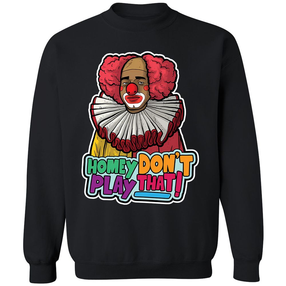 Classic Unisex Sweatshirt - JK6GFDZJ - Black - 1
