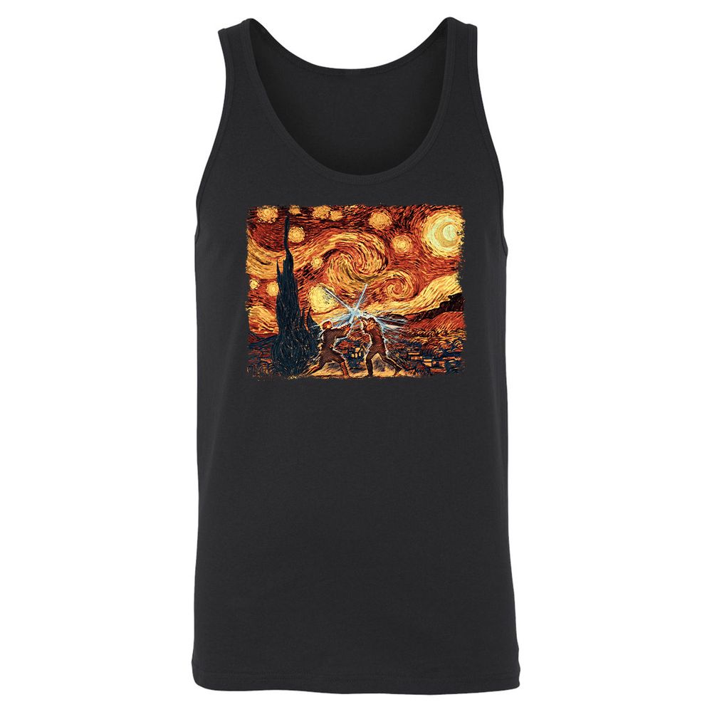 Unisex Jersey Tank - MMJQZUVJ - Black - 1