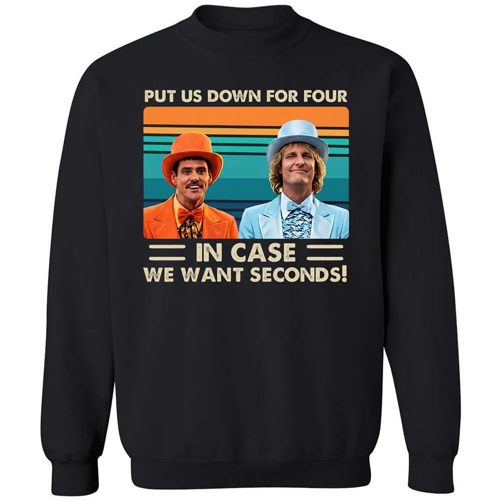 Classic Unisex Sweatshirt - UX7SL856 - Black - 1