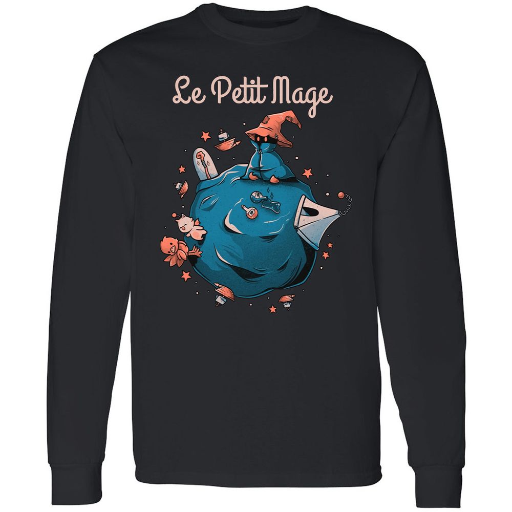 Long Sleeve T-Shirt - KYVP9TT8 - Black - 1