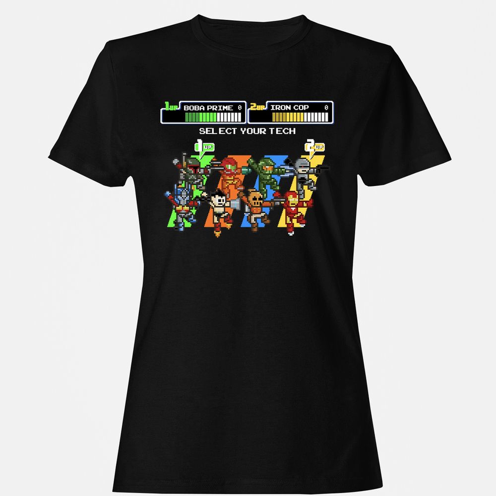 Women's T-Shirt - 72DLDH1L - Black - 1