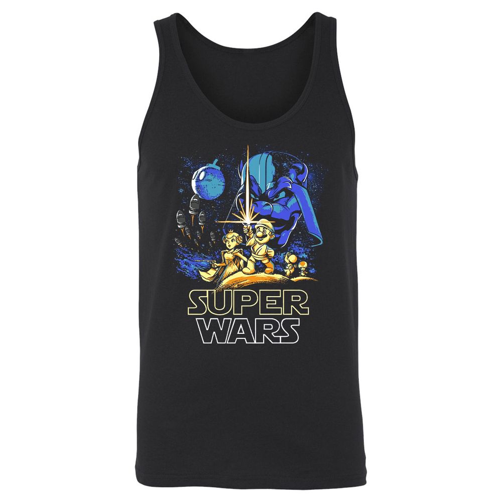Unisex Jersey Tank - W7T2U2KV - Black - 1