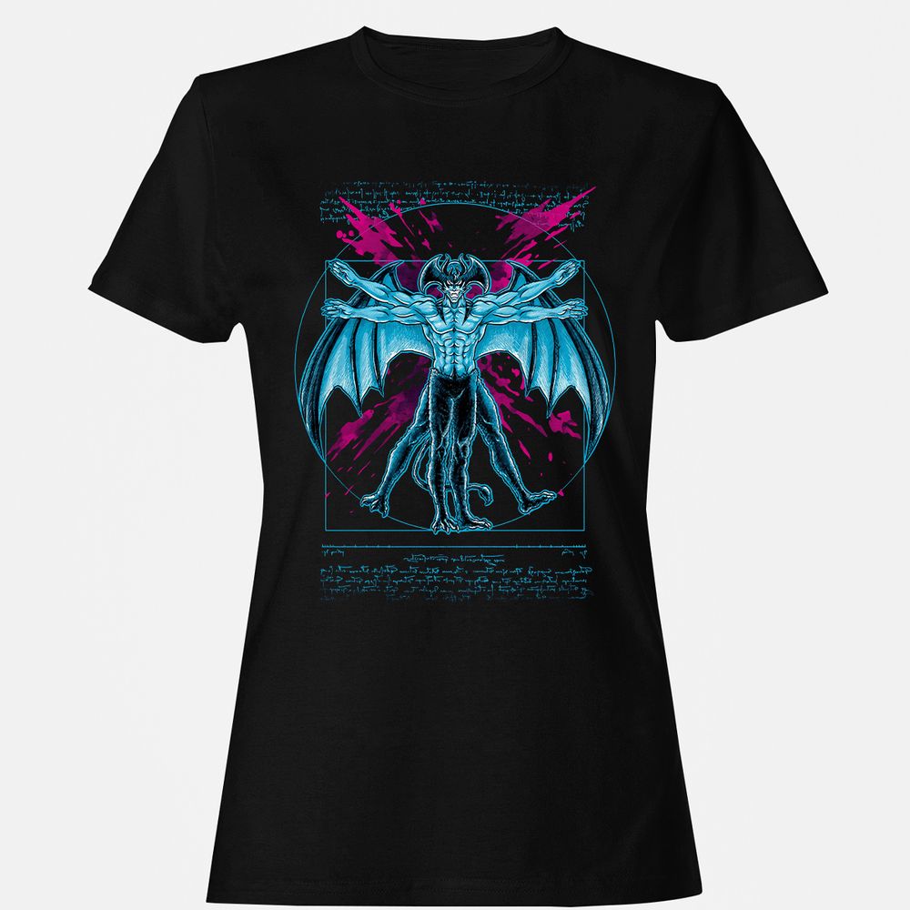 Women's T-Shirt - U9L3NECX - Black - 1