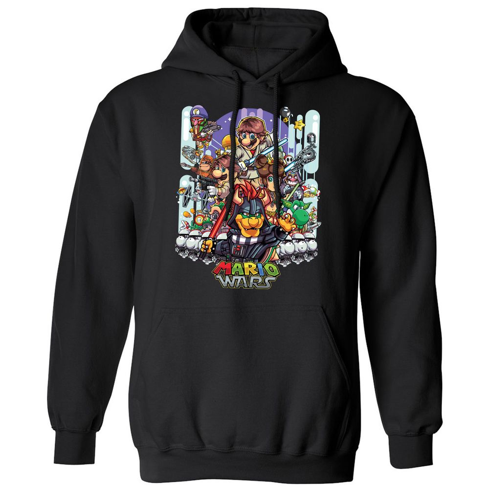 Classic Unisex Hoodie - E7HFQXHY - Black - 1