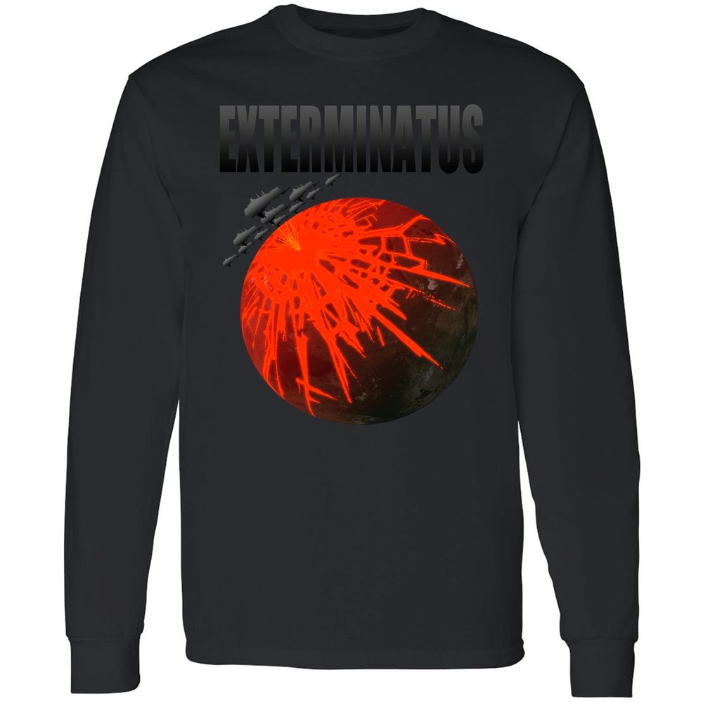 Long Sleeve T-Shirt - RNZ91514 - Black - 1