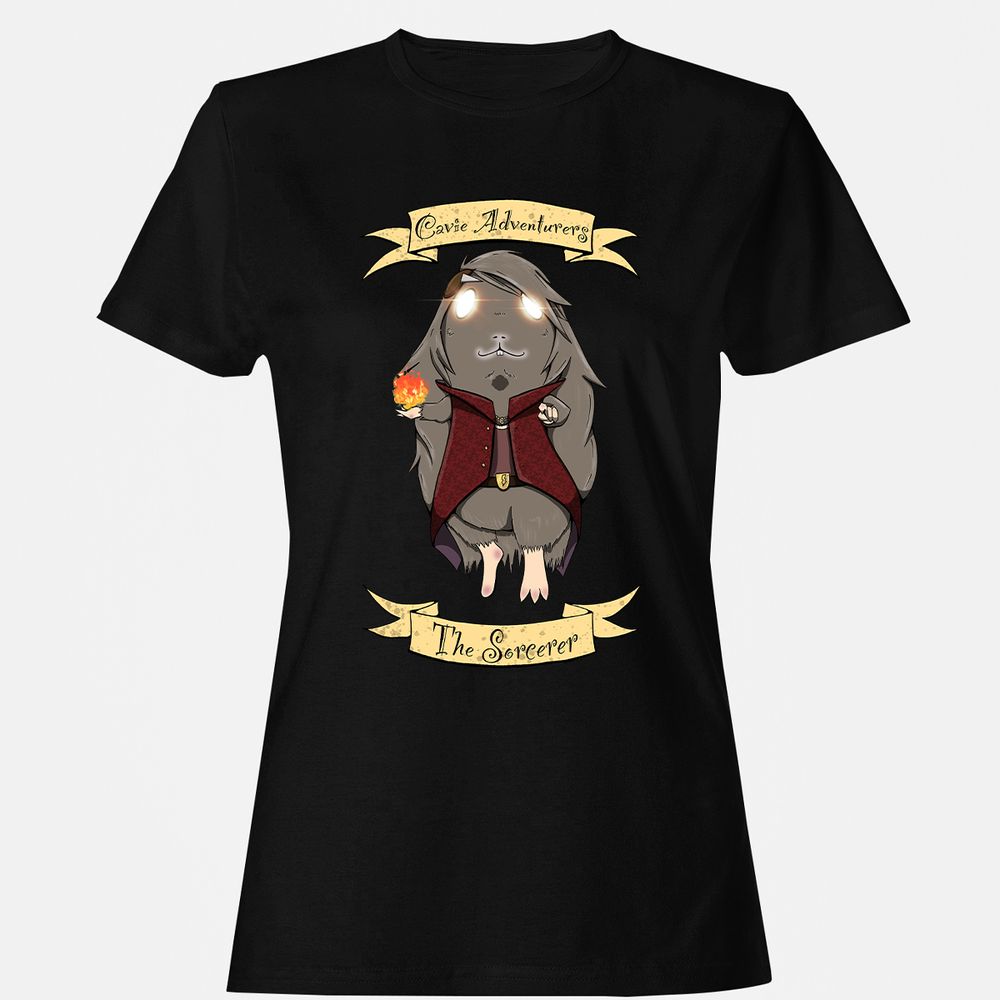 Women's T-Shirt - 4FZL1YGA - Black - 1