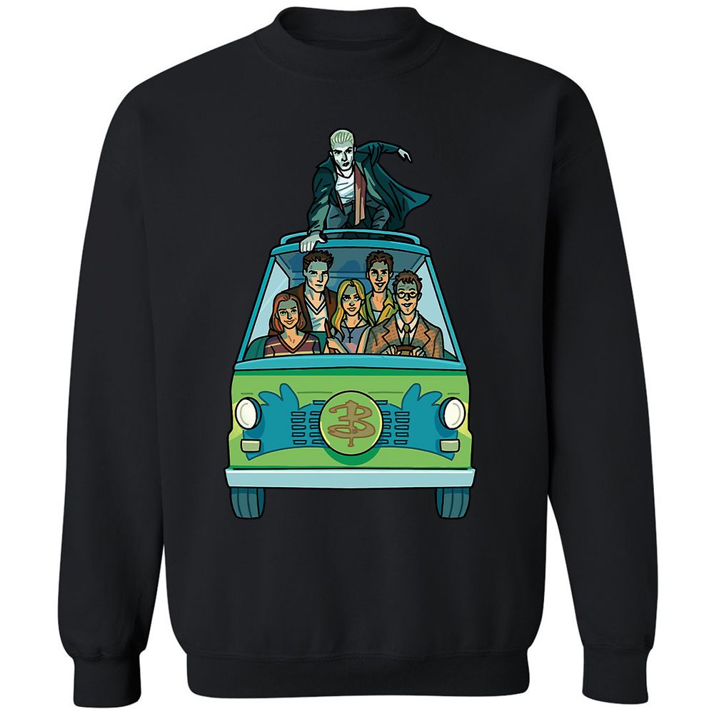 Classic Unisex Sweatshirt - UVMFTU9X - Black - 1