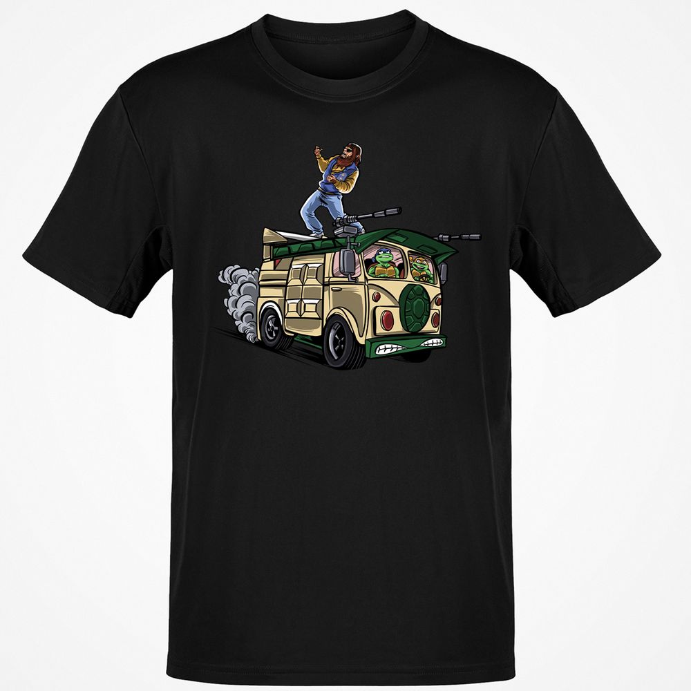 Classic Unisex T-Shirt - QKDNH966 - Black - 1