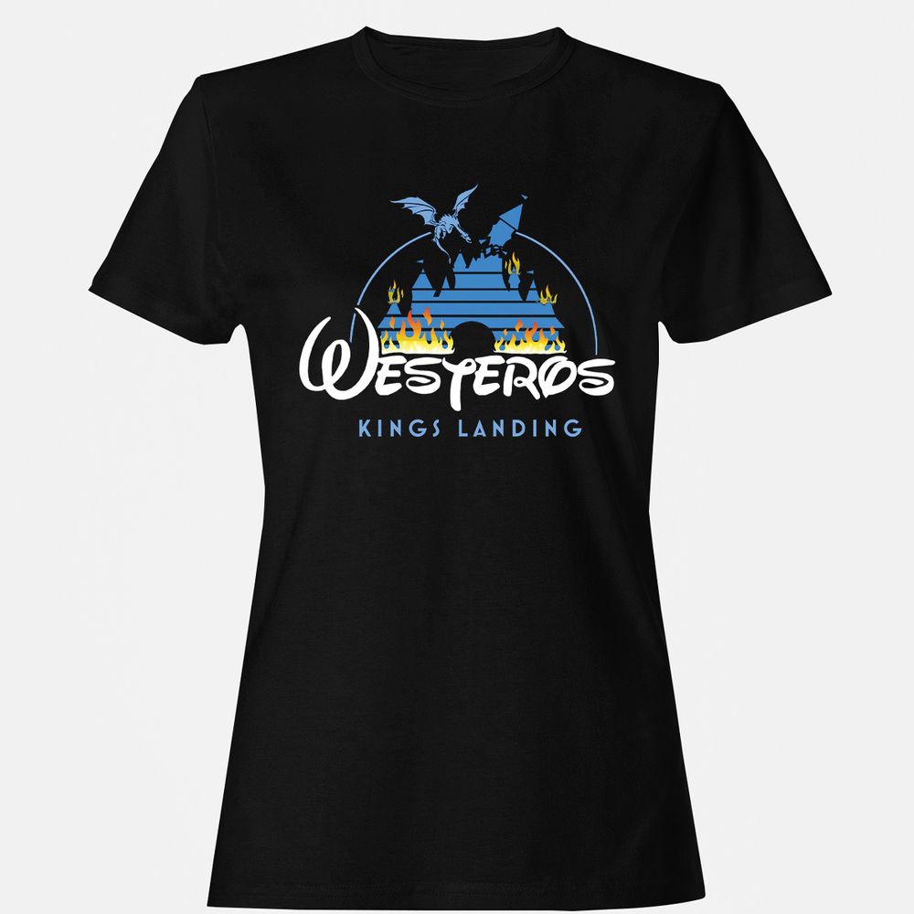Women's T-Shirt - CHARGPJ9 - Black - 1