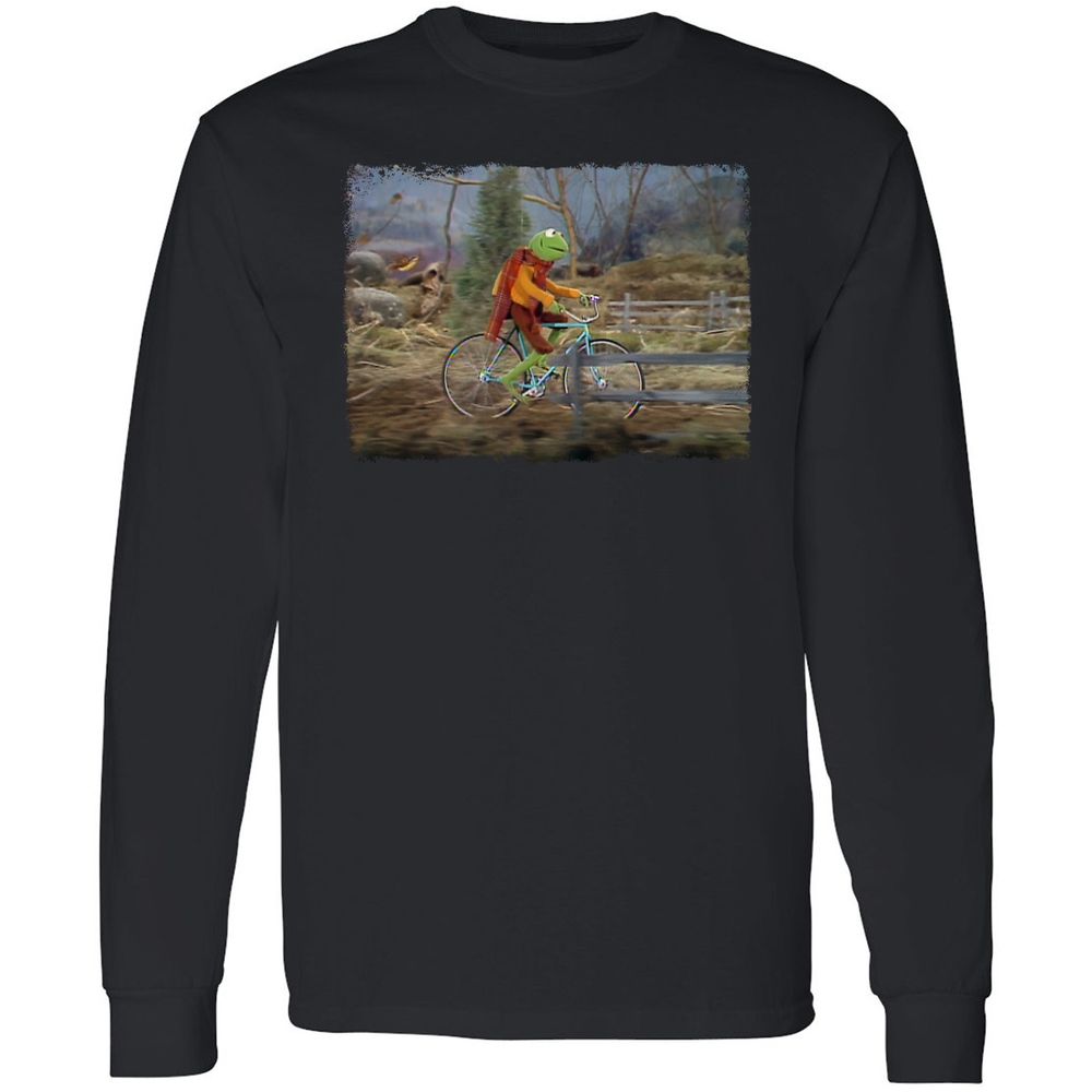 Long Sleeve T-Shirt - 38VF1LE5 - Black - 1