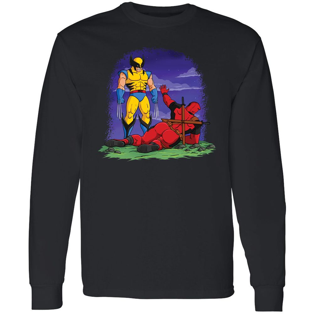 Long Sleeve T-Shirt - 7RQDDS41 - Black - 1