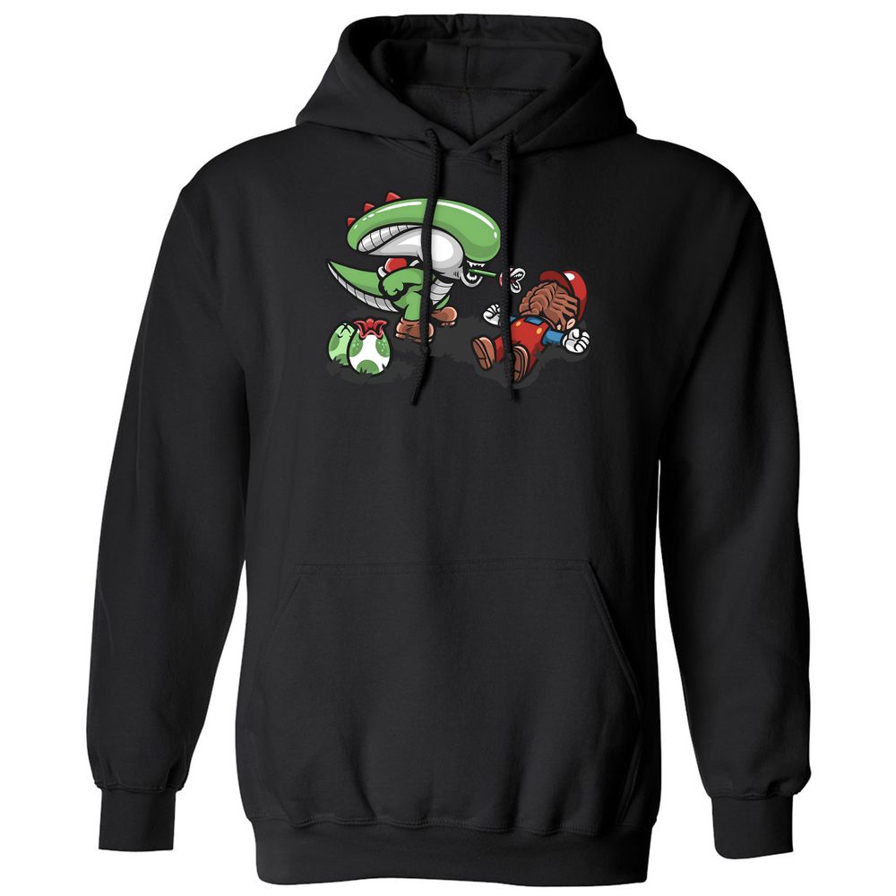 Classic Unisex Hoodie - JZS94ZNT - Black - 1