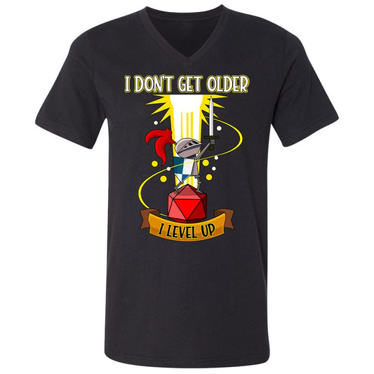 Unisex V-Neck T-Shirt - 6XKHL97C - Black - 1