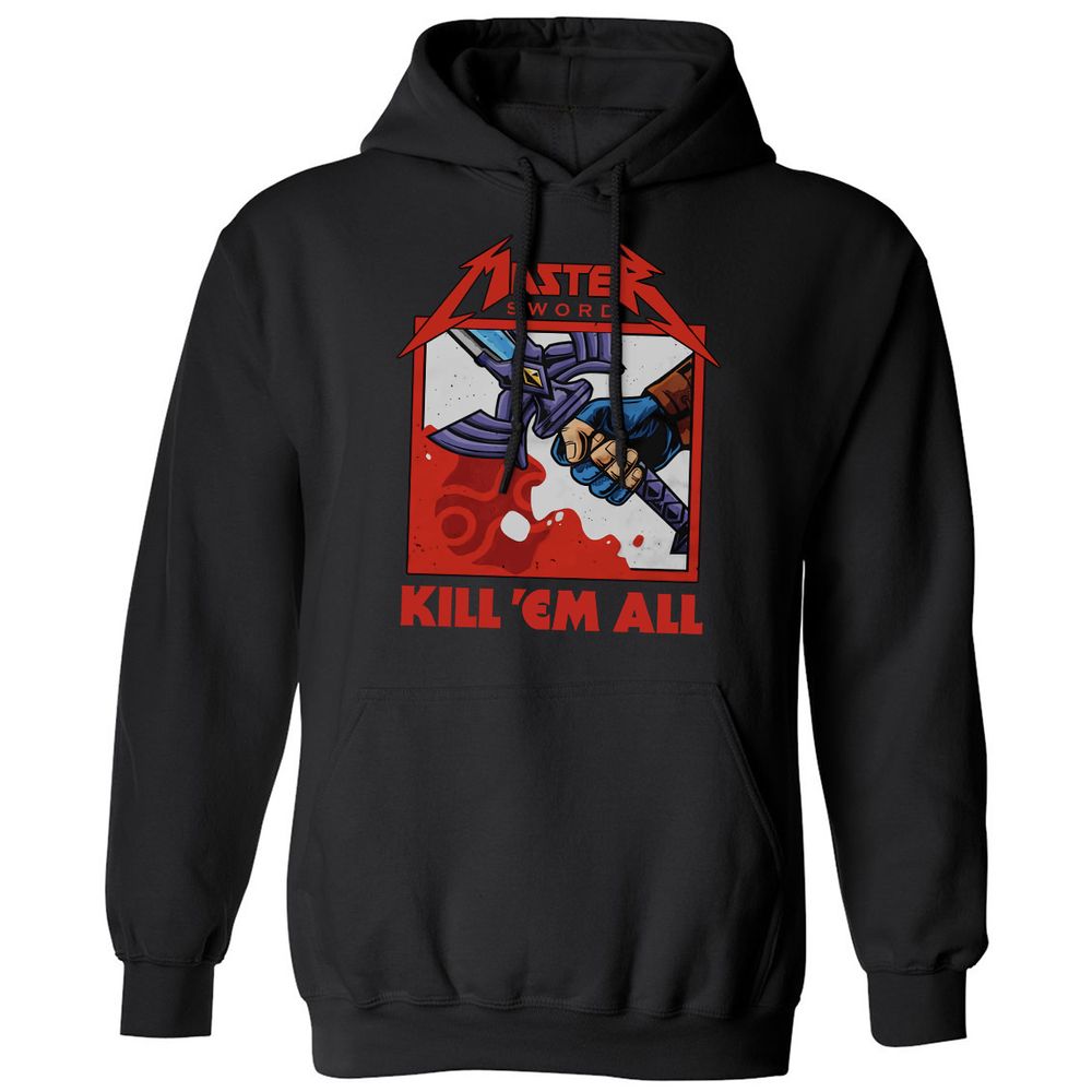Classic Unisex Hoodie - LE6KCQLM - Black - 1