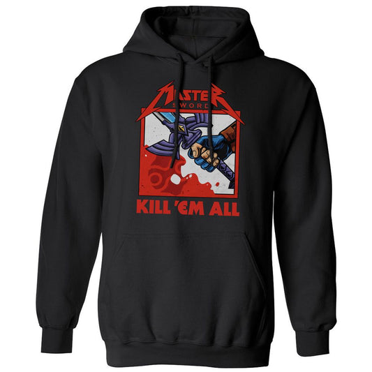 Classic Unisex Hoodie - LE6KCQLM - Black - 1